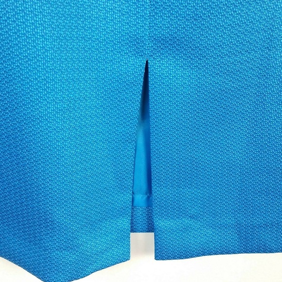 Tahari Blue Pencil Skirt - Picture 6 of 12